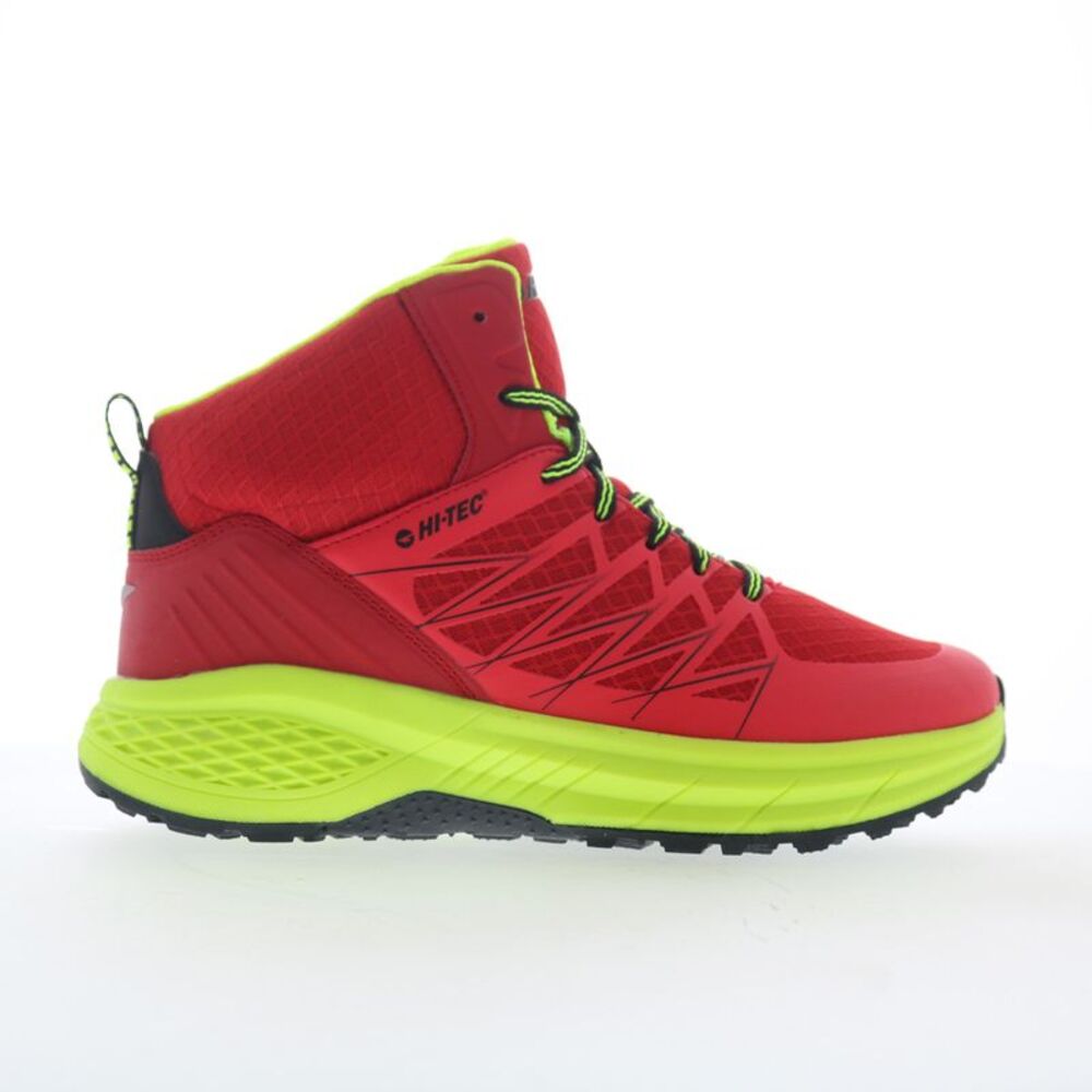 Hi-Tec Mens Demolisher Mid Red Boots (NWT)